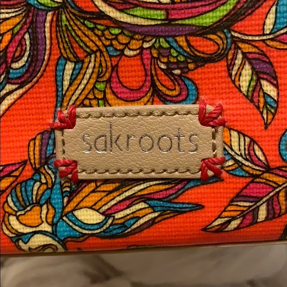 Sakroots Shoulder Bag with many compartments - Picture 3 of 8